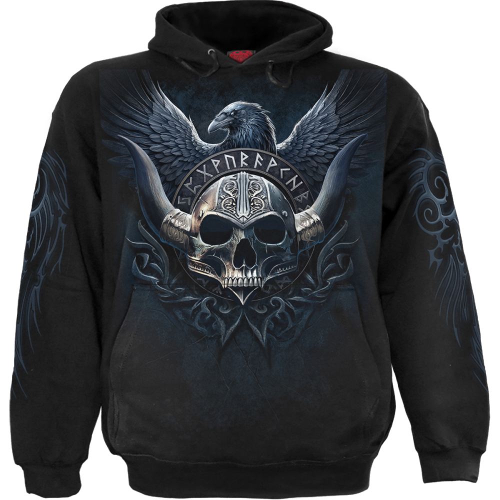 Spiral - Odin'S Warrior Hoodie/trui - Zwart